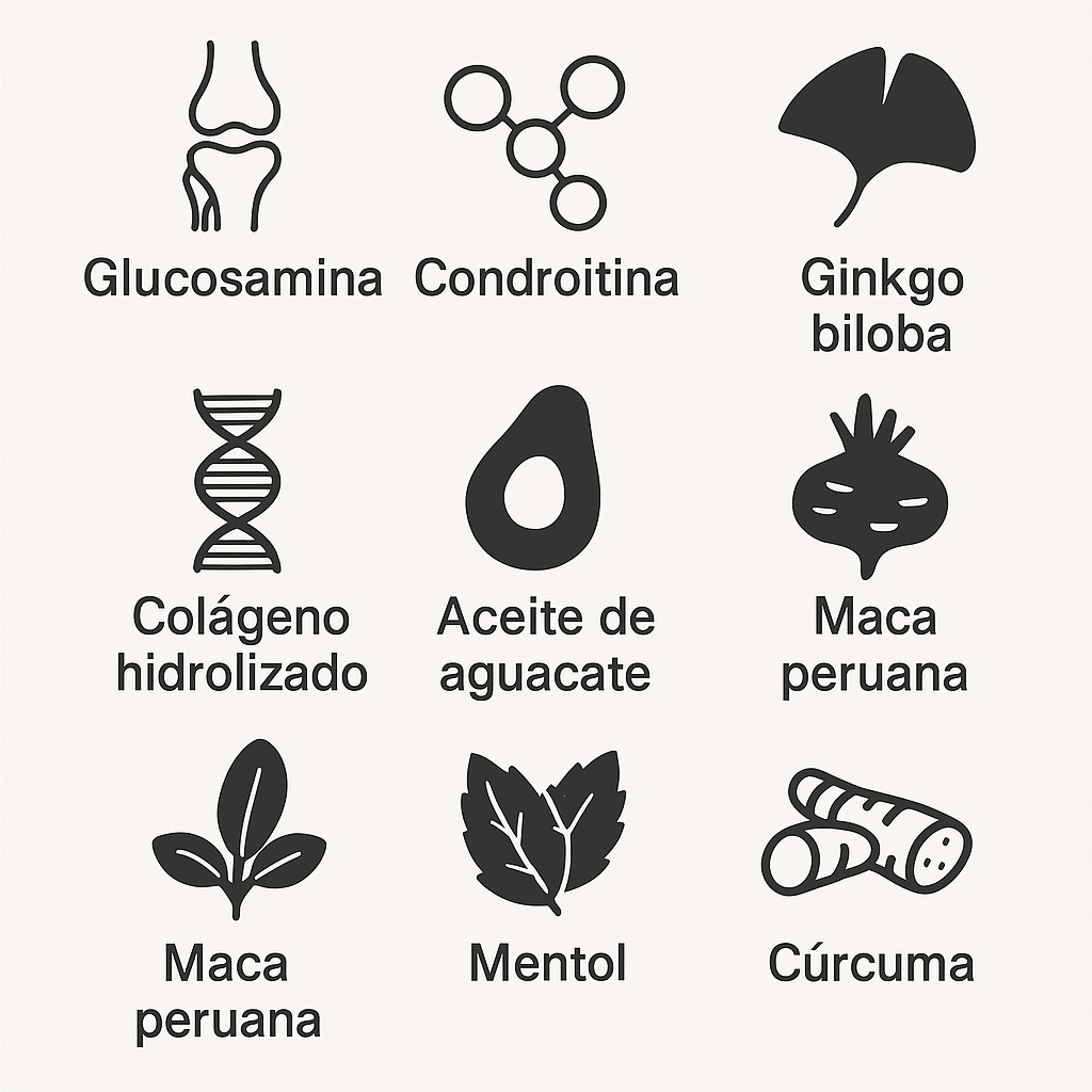 Artrogel - Ingredientes naturales